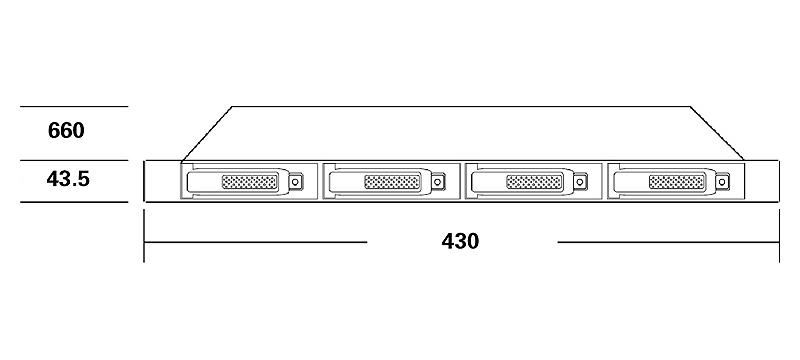 平台管理服务器 型号:apg-cms-6004hn-1u